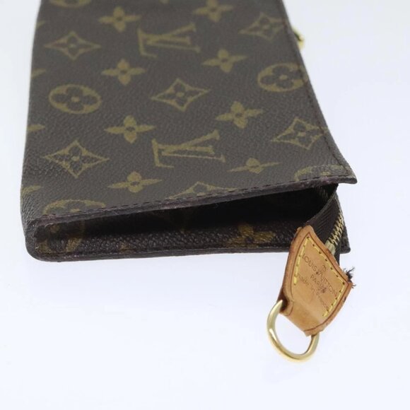 LOUIS VUITTON Monogram Bucket PM Accessory Pouch LV Auth 93151 - Picture 4 of 14